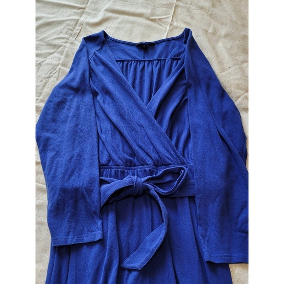 Lands' End Royal Blue Dress Size M - Picture 2 of 8